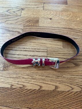 Vintage Ann Taylor Pink Belt Size Small